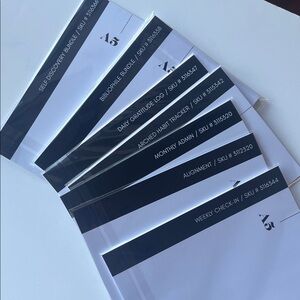 Cloth and Paper A5 White Stationery Inserts- Bundle